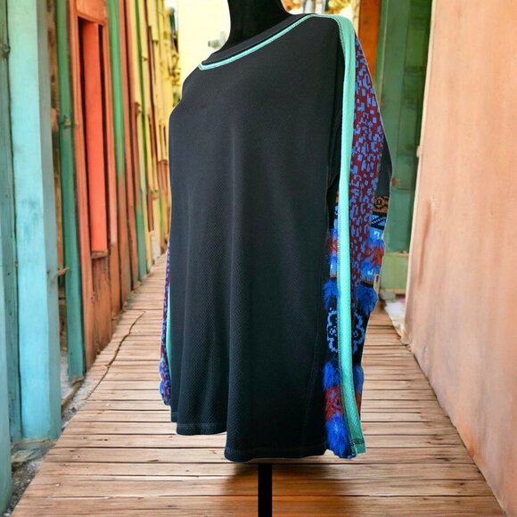 FREE PEOPLE ( XS ) OVERSIZED Relaxed Fit Waffle Knit Fur Sleeves - Picture 8 of 9